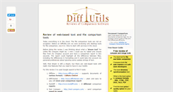Desktop Screenshot of diffutils.com